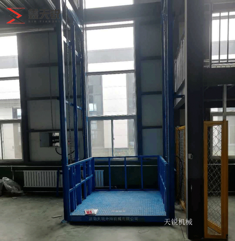 铜陵导轨式升降机验收合格
